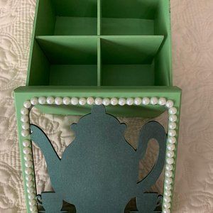 Handmade Wooden box for tea